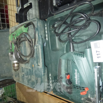 Pendelstichsäge sowie 1 Bohrhammer