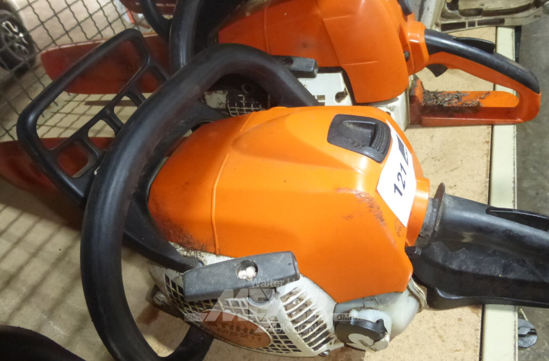 Benzin- Kettensäge