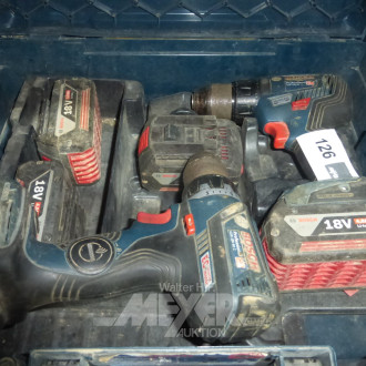 2 Akku-Bohrschrauber, 18 V Lithium Ion