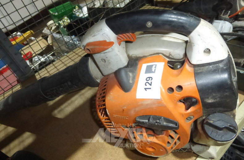 Benzin- Laubblasgerät