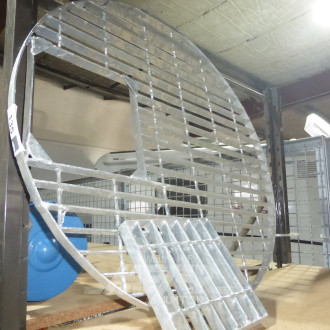 Rundgitter, verzinkt