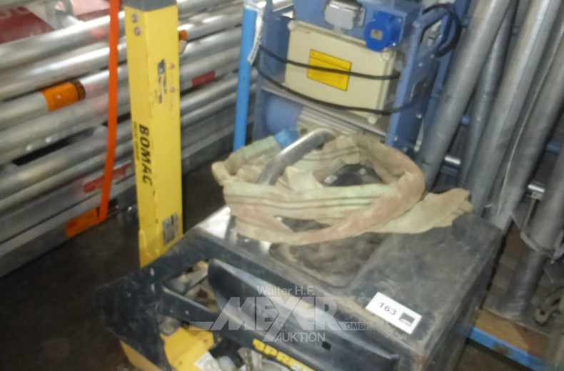 Vibrationsrüttelplatte mit Vulkolanauflage