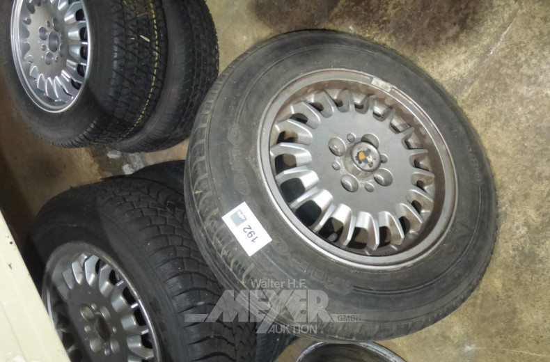 5 BMW-Felgen, div. Größen