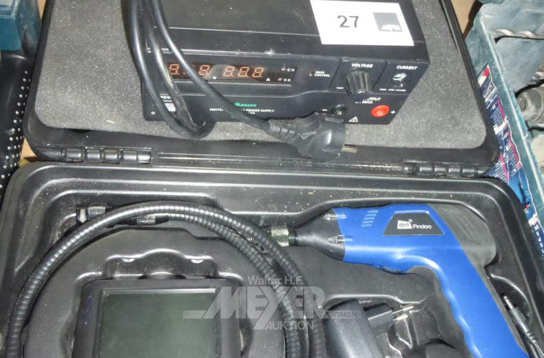 Endoskop und 1 Netzteil