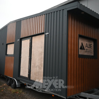 Tiny House "Doppel Loft" auf Stahlchassis