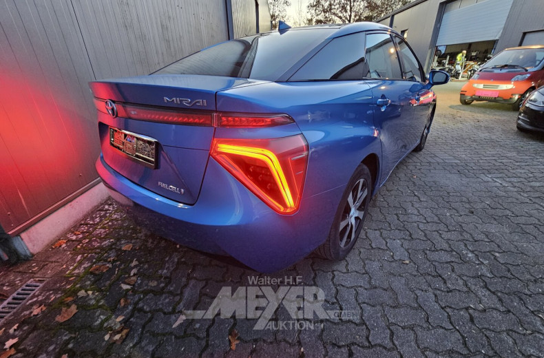 Toyota Mirai, blau metallic