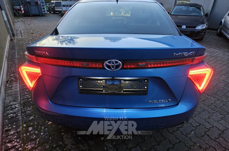 Toyota Mirai, blau metallic
