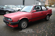 BMW 318i E30 coupé, zinnoberrot