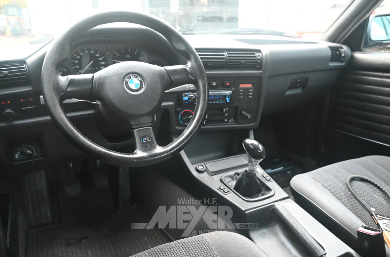 BMW 316i E30 limousine, kashmirsilber metallic