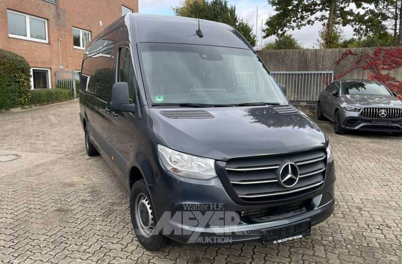 Mercedes-Benz Sprinter 317 CDI, Lang HA 9G-Tronic, tenoritgrau metallic