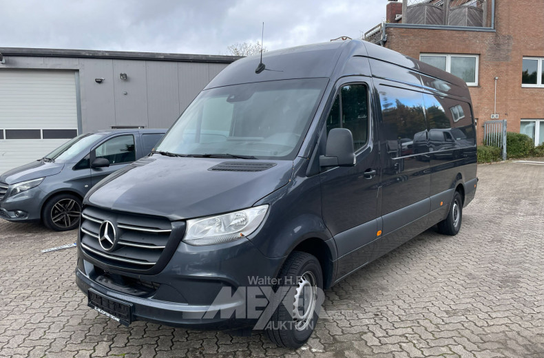Mercedes-Benz Sprinter 317 CDI, Lang HA 9G-Tronic, tenoritgrau metallic