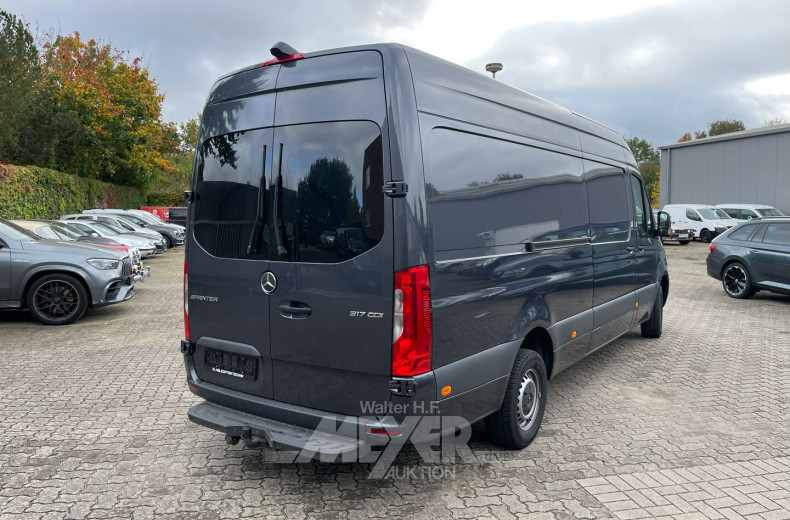 Mercedes-Benz Sprinter 317 CDI, Lang HA 9G-Tronic, tenoritgrau metallic