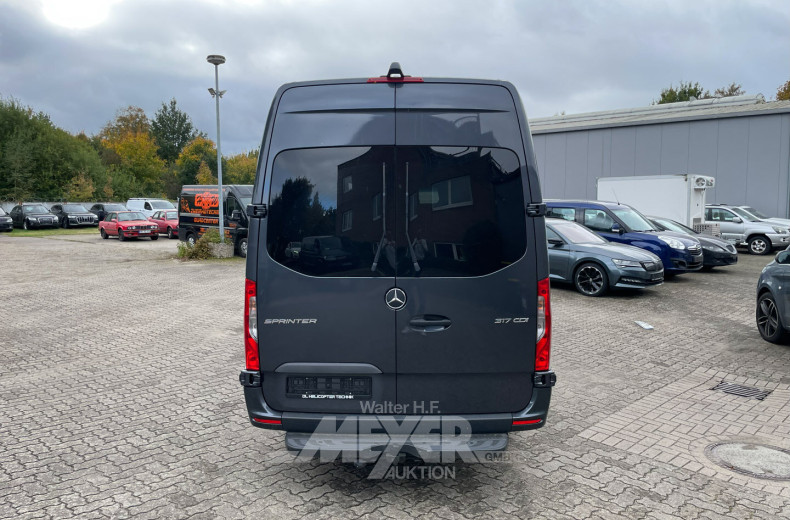Mercedes-Benz Sprinter 317 CDI, Lang HA 9G-Tronic, tenoritgrau metallic