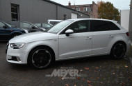 Audi A3 2.0 TDI Sportback quattro S-tronic sport, glacier white metallic