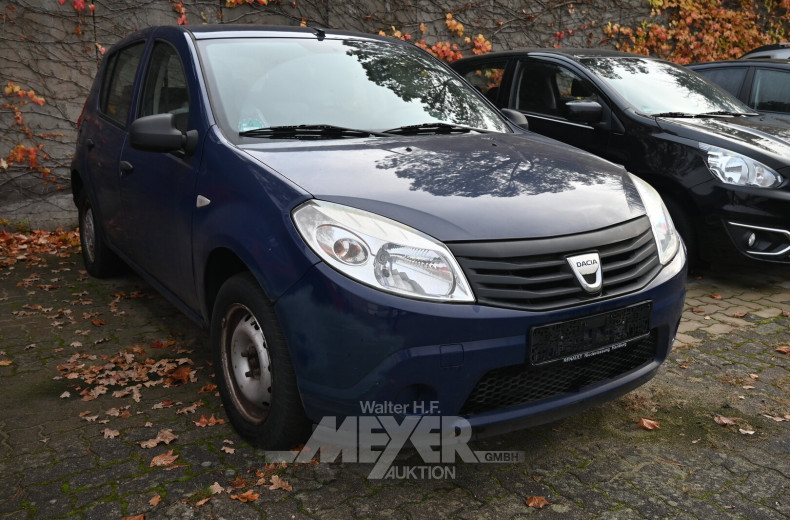 Dacia Sandero, dkl. blau