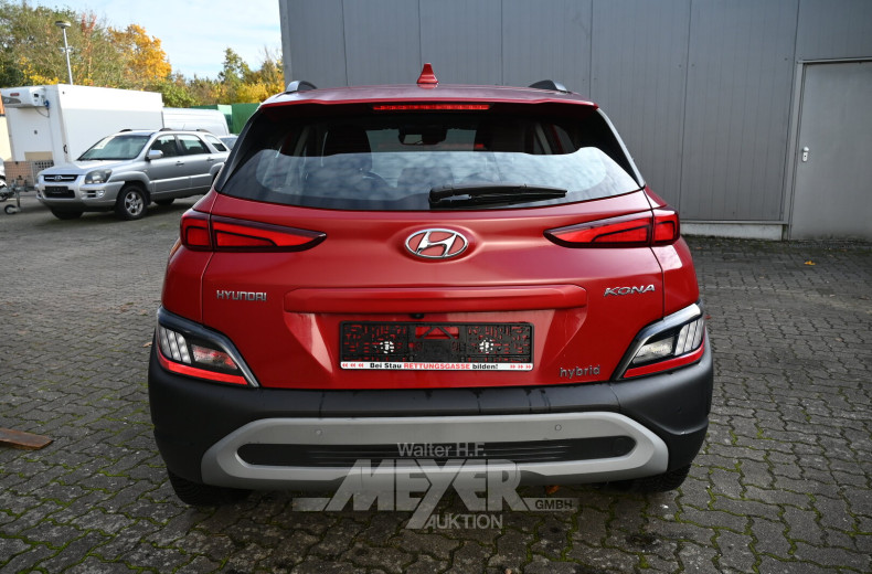 Hyundai KONA 1.6 GDI DCT Hybrid Trend, pulse red