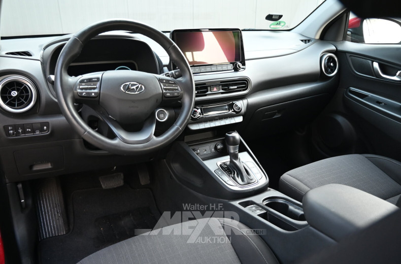 Hyundai KONA 1.6 GDI DCT Hybrid Trend, pulse red