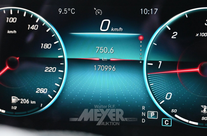 Mercedes-Benz E220d Taxi limousine 9G-Tronic, black, foliert beige