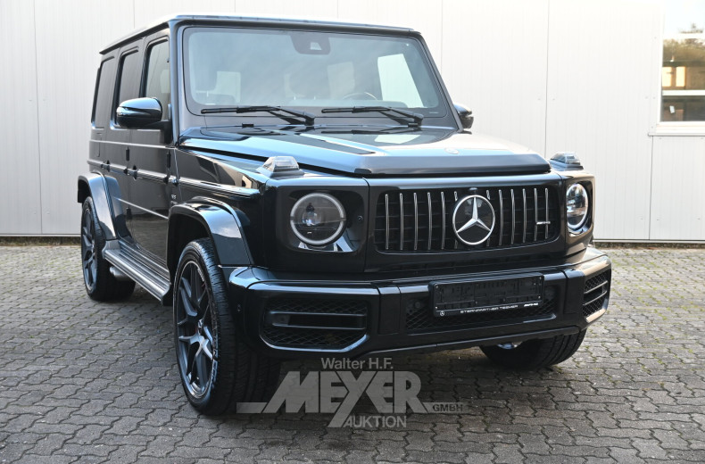 Mercedes-Benz G63 AMG Speedshift 9G-TRONIC, obsidianschwarz metallic