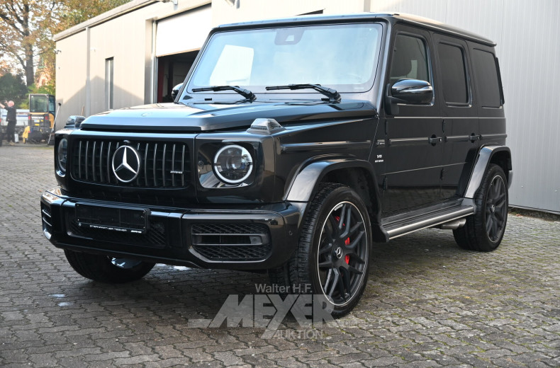 Mercedes-Benz G63 AMG Speedshift 9G-TRONIC, obsidianschwarz metallic