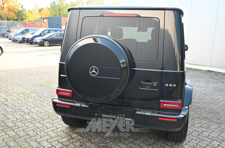Mercedes-Benz G63 AMG Speedshift 9G-TRONIC, obsidianschwarz metallic
