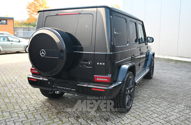 Mercedes-Benz G63 AMG Speedshift 9G-TRONIC, obsidianschwarz metallic