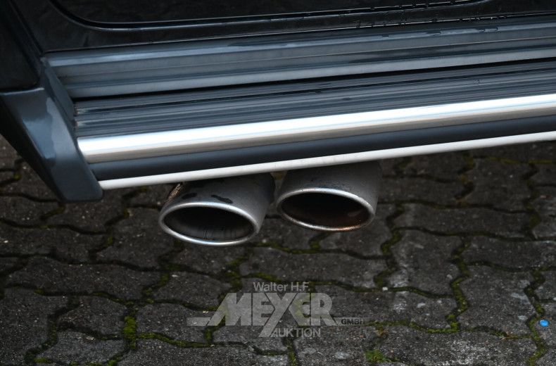 Mercedes-Benz G63 AMG Speedshift 9G-TRONIC, obsidianschwarz metallic
