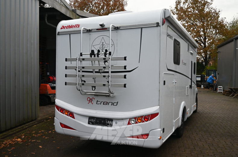 CITROEN Wohnmobil Dethleffs Trend T 7057, Teilintegriert mit Hubbett