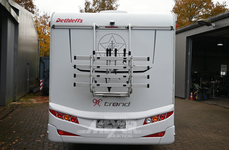 CITROEN Wohnmobil Dethleffs Trend T 7057, Teilintegriert mit Hubbett