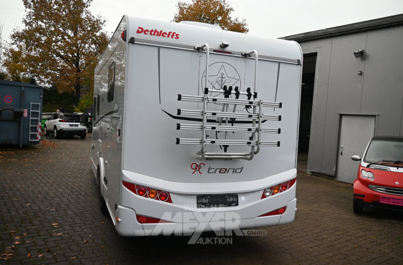CITROEN Wohnmobil Dethleffs Trend T 7057, Teilintegriert mit Hubbett