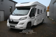 CITROEN Wohnmobil Dethleffs Trend T 7057, Teilintegriert mit Hubbett