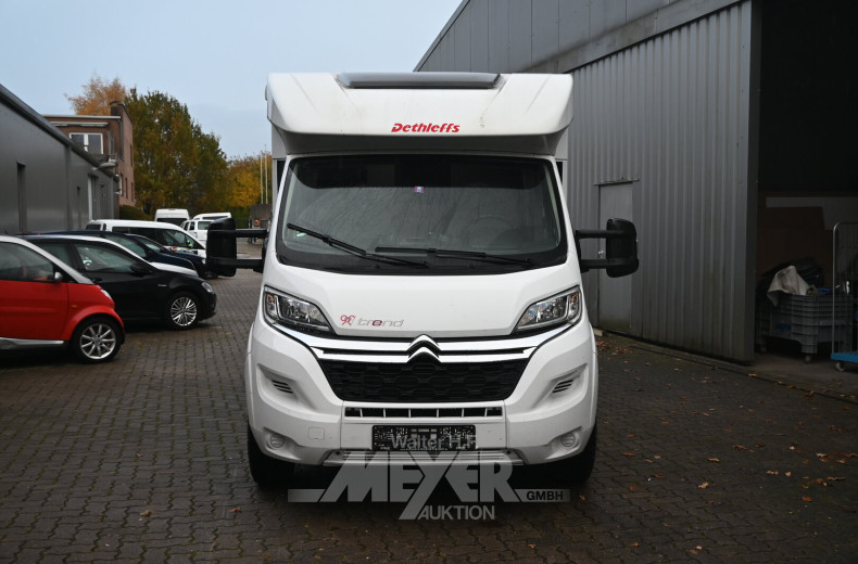 CITROEN Wohnmobil Dethleffs Trend T 7057, Teilintegriert mit Hubbett