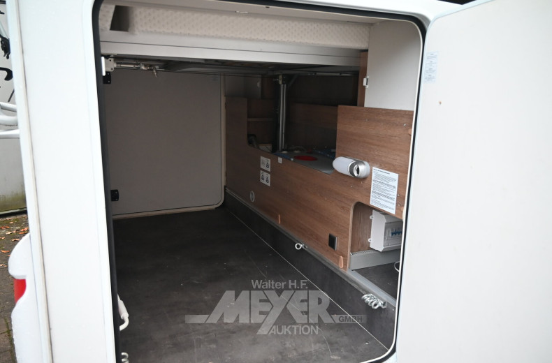 CITROEN Wohnmobil Dethleffs Trend T 7057, Teilintegriert mit Hubbett