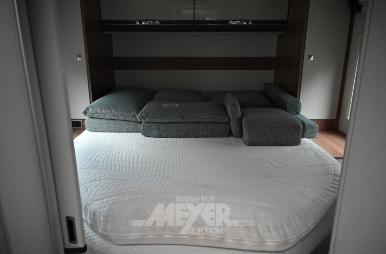 CITROEN Wohnmobil Dethleffs Trend T 7057, Teilintegriert mit Hubbett