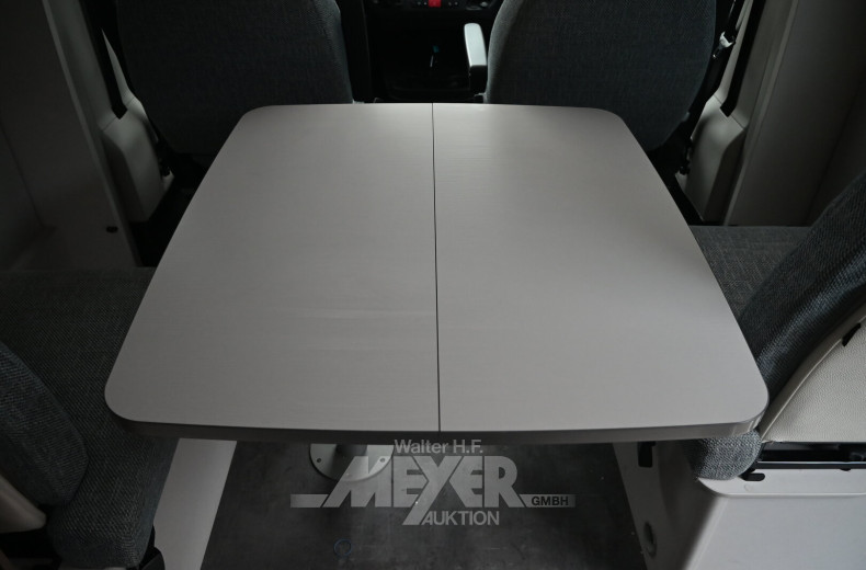 CITROEN Wohnmobil Dethleffs Trend T 7057, Teilintegriert mit Hubbett