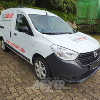 DACIA Dokker Kastenwagen, weiß, teilfoliert