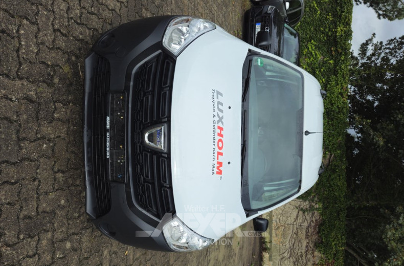 DACIA Dokker Kastenwagen, weiß, teilfoliert