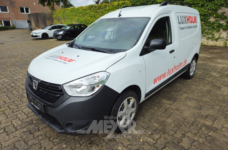DACIA Dokker Kastenwagen, weiß, teilfoliert