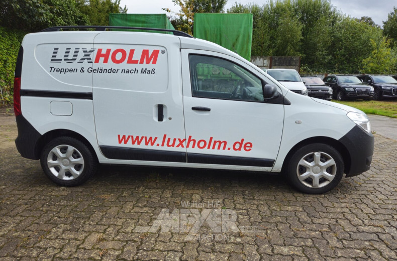 DACIA Dokker Kastenwagen, weiß, teilfoliert