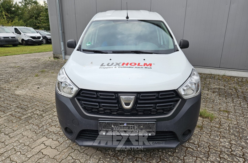 DACIA Dokker Kastenwagen, weiß, teilfoliert