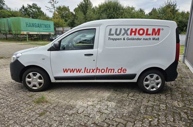DACIA Dokker Kastenwagen, weiß, teilfoliert