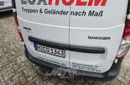 DACIA Dokker Kastenwagen, weiß, teilfoliert