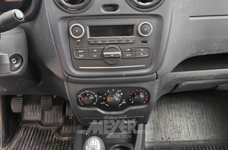 DACIA Dokker Kastenwagen, weiß, teilfoliert