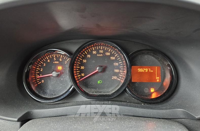 DACIA Dokker Kastenwagen, weiß, teilfoliert