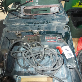 Elektro- Bohrhammer und 1 Bandschleifer Fabr.: BOSCH Typ: PBS 75 AE