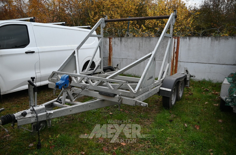 Kabelabrollanhänger / Trommelanhänger GLOWACZ