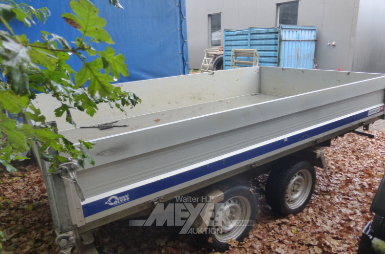 Tandem-Kippanhänger, Hochlader