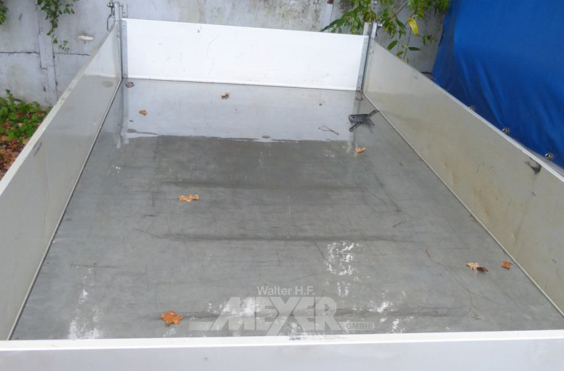 Tandem-Kippanhänger, Hochlader