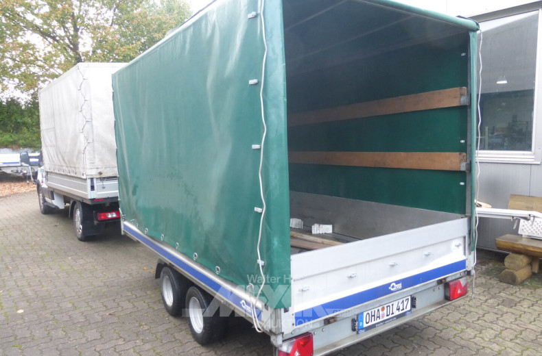 Tandemkippanhänger-Hochlader