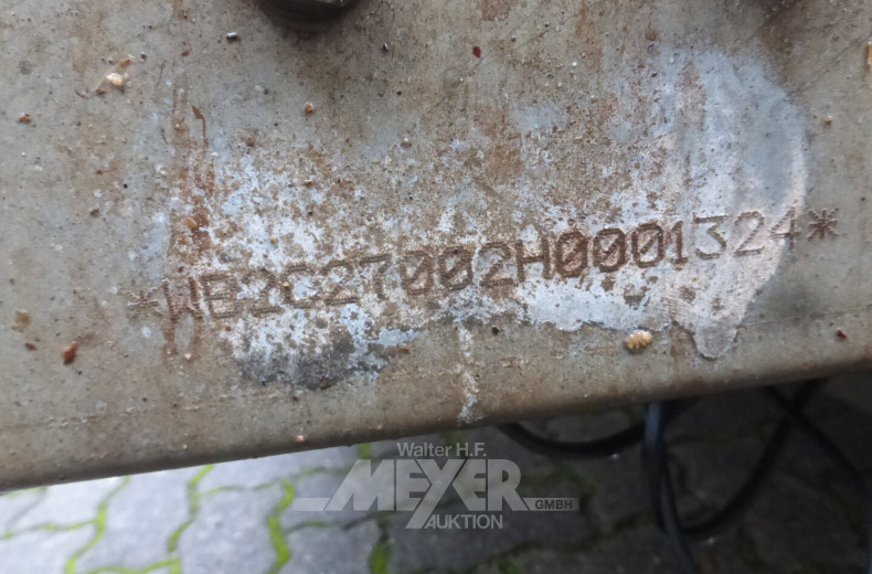 Tandemkippanhänger-Hochlader